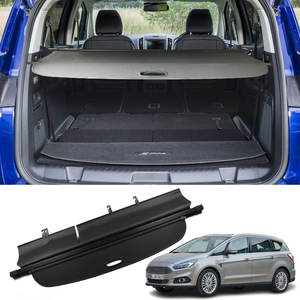 Copertura Retrattile per Bagagliaio Auto, Protezione Privacy per <span class=keywords><strong>Ford</strong></span> <span class=keywords><strong>S</strong></span>-<span class=keywords><strong>MAX</strong></span> 2006-2018, <span class=keywords><strong>Accessori</strong></span> - Product Image 1