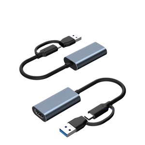 Tarjeta de captura de video HDMI 4K 1080P HD USB tipo C Tarjeta de transmisión intercambiable de doble junta para transmisión en vivo - Product Image 2