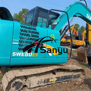 Mejor Precio, Marca Original Sunward SWE80 SWE60, Mini Excavadora Usada de 8 Toneladas, Máquina Excavadora de Construcción Usada de Marca Reconocida en Venta - Product Image 2