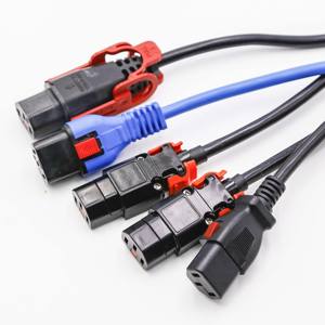 Câble de verrouillage P autobloquants personnalisé, 10 pièces, C13 vers C14, câble en pvc, 3x1.5 - Product Image 4