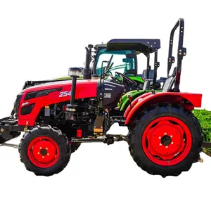 Tarım çiftçilik ekipmanları tarım traktörleri mini 4x4 bahçe çiftlik traktörü 4wd küçük 4 tekerlekli traktör Jiulin tarafından yapılan