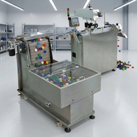 Système de codage intégré pour bouchons de bouteilles BMG : Graveur laser UV + Alimentateur automatique de bouchons + Inspection visuelle et rejet + Données code QR