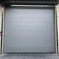 Surface finie de porte industrielle de porte d'entrepôt de garage de garage de porte de levage vertical automatique de levage moderne fait sur commande