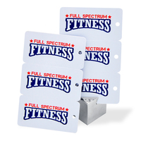 Tarjeta VIP de Fidelización Personalizada de Alta Calidad, Triple PVC, Troquelada, con Etiqueta para Llavero 3 en 1, Ícono Personalizado, Código de Barras de Membresía