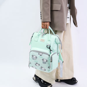 二合一套装休闲大容量妈咪背包防水婴儿尿布袋 - Product Image 5