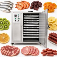 Commerciële voedseldroger oven fruit groente noten dehydrator machine energiebesparende heteluchtcirculatie voor fabrieken