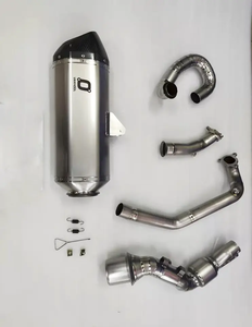 Système de tuyau d'échappement de moto en titane pour <span class=keywords><strong>2022</strong></span> <span class=keywords><strong>KTM</strong></span> <span class=keywords><strong>1290</strong></span> Adventure - Product Image 2