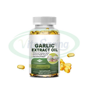 ASAP Wholesale Halal omega <b>Garlic</b> Oil Softgel Soft <b>Capsules</b> Food Grade Supplement <b>Garlic</b> Oil Softgel - Product Image 2