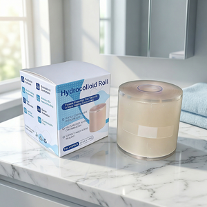 Rollo de Hidrocoloide Adhesivo Transparente, Libre de Látex, Grado Médico <span class=keywords><strong>CL</strong></span>, Desinfectante EO Clase I, Amigable con la Piel, para el Cuidado de Acné y Ampollas - Product Image 2