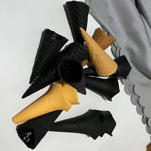 Conos de Plástico al por Mayor para Exhibición de Helados, Modelos de Conos de Plástico para Práctica de Helados DIY - Product Image 4