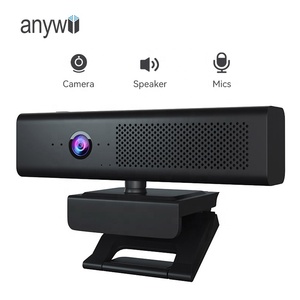 Anywii microphone intégré haut-parleur caméra web cam hd 1080p webcam caméra de conférence pour <span class=keywords><strong>écran</strong></span> tactile intelligent interactif - Product Image 1