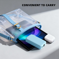 Batterie externe 10000 mAh avec prise AC intégrée, 2 câbles de charge rapide 22,5 W, prise personnalisée EU UK AU, chargeur portable