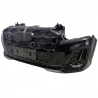 Pièces avant coupées pour Audi Q7 2024-2026 : Pare-chocs 4MG, Kit carrosserie version Sport, Ventilateur électrique de radiateur, Barre anti-choc, Condenseur, Radiateur OEM