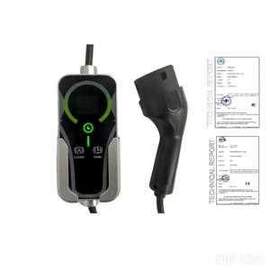 Cargador de Vehículos Eléctricos Portátil Ajustable de 7 kW y 32 A con Certificación CE Europea, Protección IP66 IEC 62752, Control por Aplicación, Garantía de 3 Años, Nuevo - Product Image 5