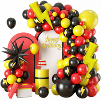 Kit d'arche de ballons multi-tailles, guirlande de ballons en latex, DIY pour décorations de fête d'anniversaire, de mariage, de baby shower