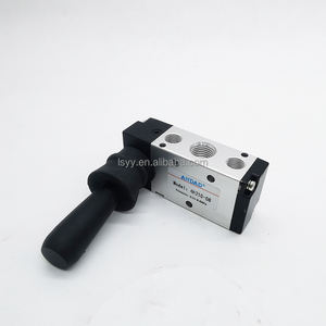 Vanne pneumatique à commande manuelle 4H série 2 positions 5 voies 4H210-08 <span class=keywords><strong>G1</strong></span>/4 "4H310-10 Vanne en aluminium - Product Image 3