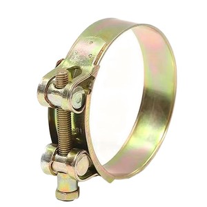 Collier de serrage à vis sans fin en acier inoxydable avec poignée papillon pour le serrage des conduites de carburant et d'eau - Product Image 6