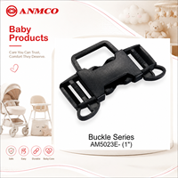 ANMCO Harnais de sécurité personnalisé à 3 points avec boucle de dégagement central pour siège rehausseur pour bébé