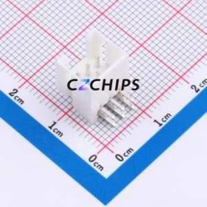 HC-XHD-2*3AW-05 Wire-to-Board Pin Header Bent Lead Through Hole,P=2.5mm Connector 2x3P 2.5mm Right Angle Insert DF1B - Product Image 1