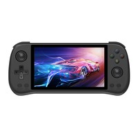 Consola de Juegos Portátil Powkiddy X55, Pantalla IPS de 5.5 Pulgadas, Sistema de Código Abierto, Retro HD, Compatible con Conexión a TV, Wi-Fi, RK3566