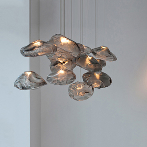 Lampadario Decorativo da Interno Combinabile Liberamente, Design Moderno in Vetro Artistico per Casa e Hotel - Product Image 2