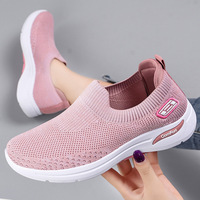 Chaussures décontractées pour femmes de luxe, haute qualité, polyvalentes, nouvelle collection, personnalisables, légères, semelle souple, respirantes, baskets pour femmes