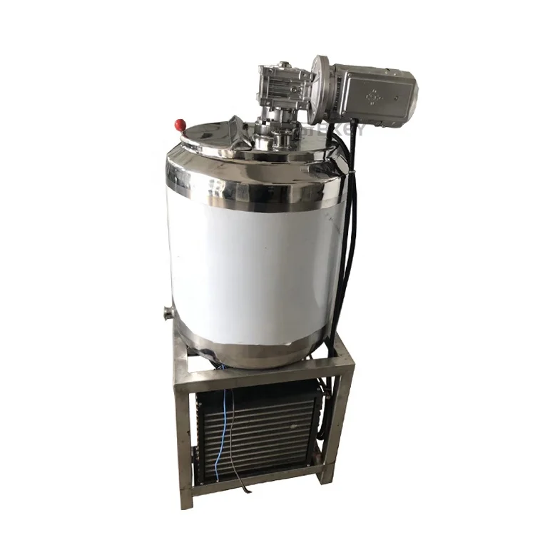 Резервуар для охлаждения молока из нержавеющей стали объемом 100 литров, резервуар для охлаждения молока с мешалкой