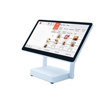 Gmaii Monitor POS layar sentuh 15.6 inci, Monitor POS layar sentuh semua dalam satu, resolusi 1920x1080 dapat disesuaikan, ODM/OEM, Android/Windows