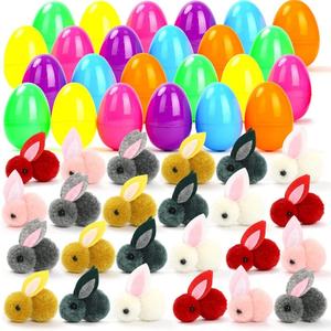 Coniglietti di Pasqua, Mini Peluche da 2,4 Pollici, Animali Imbottiti, Giocattoli Morbidi, Piccole Bambole di Peluche, Ciondoli Appesi - Product Image 4
