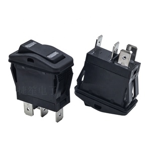 IP67 16(8)A125V/250V X7 série deux couleurs lumière 4P ON-ON interrupteur à bascule étanche pour véhicule Bus Machine extérieure - Product Image 3