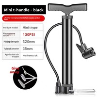 Mini pompe à air portable en nylon pour vélo, pompe à air manuelle pour le cyclisme