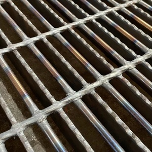 Grilles en acier pour allée, plateforme de passage, style dentelé galvanisé, grille en acier pour marche d'escalier - Product Image 3