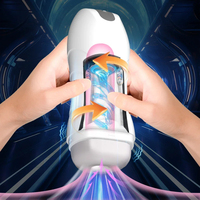 Automatischer Männlicher Masturbator Vagina Vibrator Blowjob-Maschine Leck-Masturbationsbecher für Männer Sexspielzeug Erotikbedarf