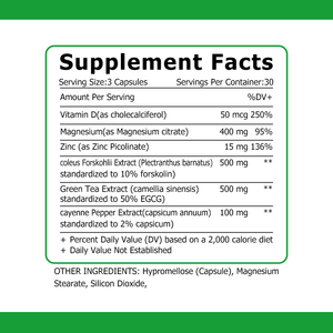 Cápsulas de Alta Calidad para el Equilibrio Hormonal, Suplemento para la Salud Femenina con Zinc y Extracto de Pimienta de Cayena, Cápsulas Promotoras de Adelgazamiento - Product Image 2