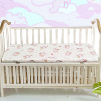 Ensemble de draps de bébé en coton biologique GOTS 100% Jersey Luxury Kids Bedding Set