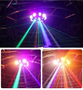 2025 mới hengyu LED đầy màu sắc Cyclone nấm LED chùm tại chỗ + màu xanh lá cây hiệu ứng laser Disco ánh sáng - Product Image 5