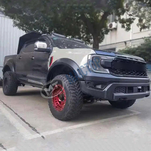 Maictop ชุดตัวถังไฟหน้ากันชนหน้า, อุปกรณ์ตกแต่งรถยนต์สำหรับรถ <span class=keywords><strong>Ford</strong></span> <span class=keywords><strong>Ranger</strong></span> Raptor T6 T7 T8อัพเกรดเป็น T9 <span class=keywords><strong>2022</strong></span> 2023 - Product Image 4