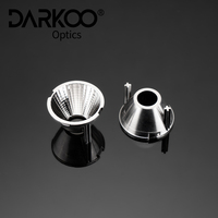 Lentilles Led Focus Cob Réflecteur Support Cob Lentille Acrylique Lumière Cob Lentille Led Cob