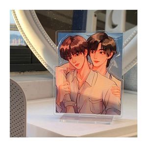 Expositor Acrílico Transparente Personalizado OEM de 3mm de Grosor, Soporte Decorativo para Hogar u Oficina, Figura de Dibujos Animados con Imagen Gratuita, Estilo Amoroso - Product Image 1