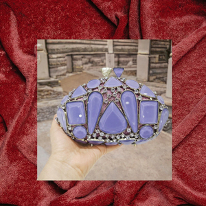 Women's Luxury Party <b>Clutch</b> Bag New Style Wedding Bridal Evening Bag Crystal Glass Rhinestone Square Handmade Purse Tanjing - Product Image 3