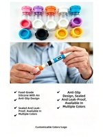 Capuchon en silicone réutilisable pour flacon de pénicilline de 3 ml et 5 ml