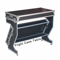 Igracelite Table de mixage DJ portable et contrôleur de musique 2-en-1 avec flight case intégré – Équipement de scène durable