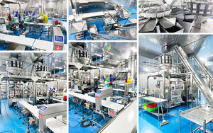 Đa chức năng dọc trái cây sấy khô thực phẩm trái cây đông lạnh xoài khối máy đóng gói - Product Image 2