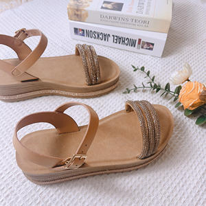 Sandalias De Lujo Para Mujer Duraderas y Ligeras Para Actividades al Aire Libre y el Hogar Sandalias con Cuña Para Mujer 2023 - Product Image 2