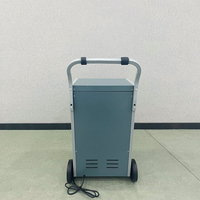 Déshumidificateur commercial Yake 2022 dernière génération 60L à haute efficacité avec roulettes et barre de poussée