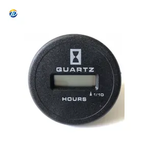 Good quality DC 12V 24V Quartz Mechanical Industrial Timer Generator Excavator Engine LCD Digital Display Hour Meter