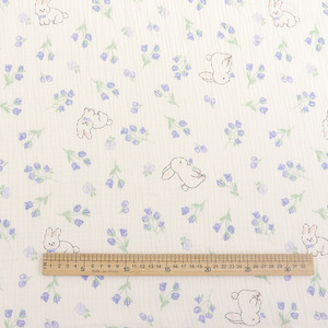 Thời Trang Mới Tùy Chỉnh Dễ Thương In 4 Hai Lớp Mềm Mại 100% Cotton Hữu Cơ Vải Muslin Trẻ Sơ Sinh Bé Bọc Trẻ Con Bọc Chăn - Product Image 3