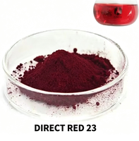 Rouge Direct 23, Rouge Direct 4BS, Colorant Direct Azo, Colorant Rouge Soluble dans l'Eau en Poudre pour Coton, Papier, Pâte à Papier, Cuir, Textile