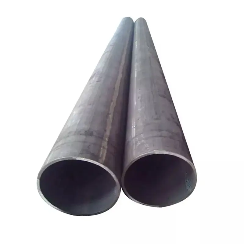 Q345 kaynaklı dikişsiz hafif karbon çelik boru/siyah çelik boru