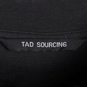 เสื้อยืดผู้ชายสีดำทรงหลวม 180 GSM ผ้าฝ้าย 100% คุณภาพสูง ปรับแต่งได้ สั่งซื้อจำนวนมาก - Product Image 4